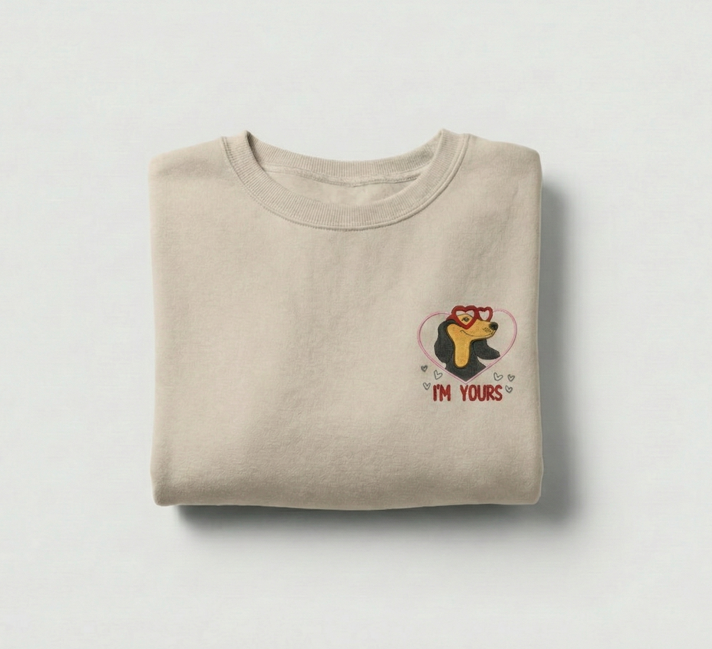 "I'm Yours" Embroidered Crewneck/Hoodie