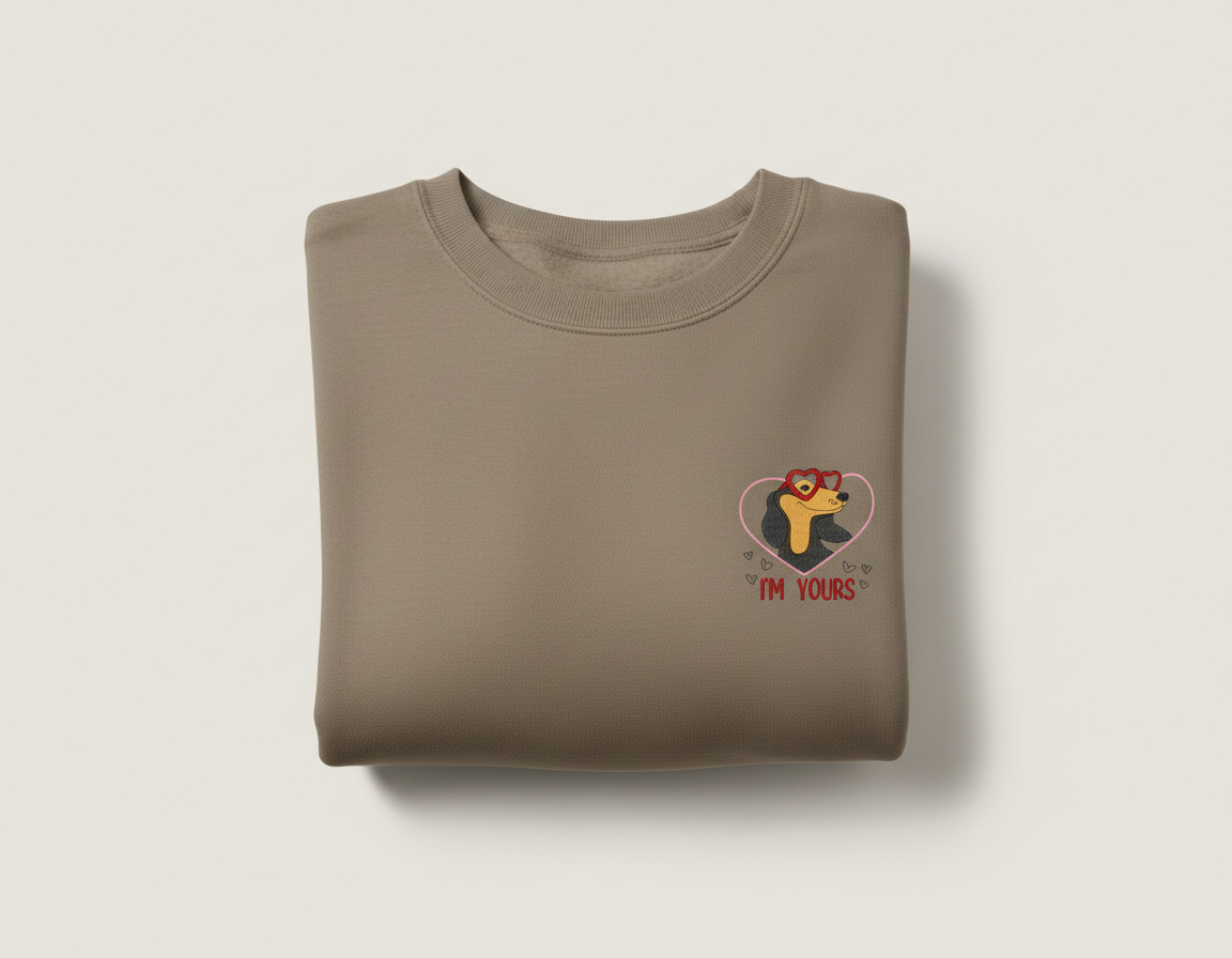 "I'm Yours" Embroidered Crewneck/Hoodie