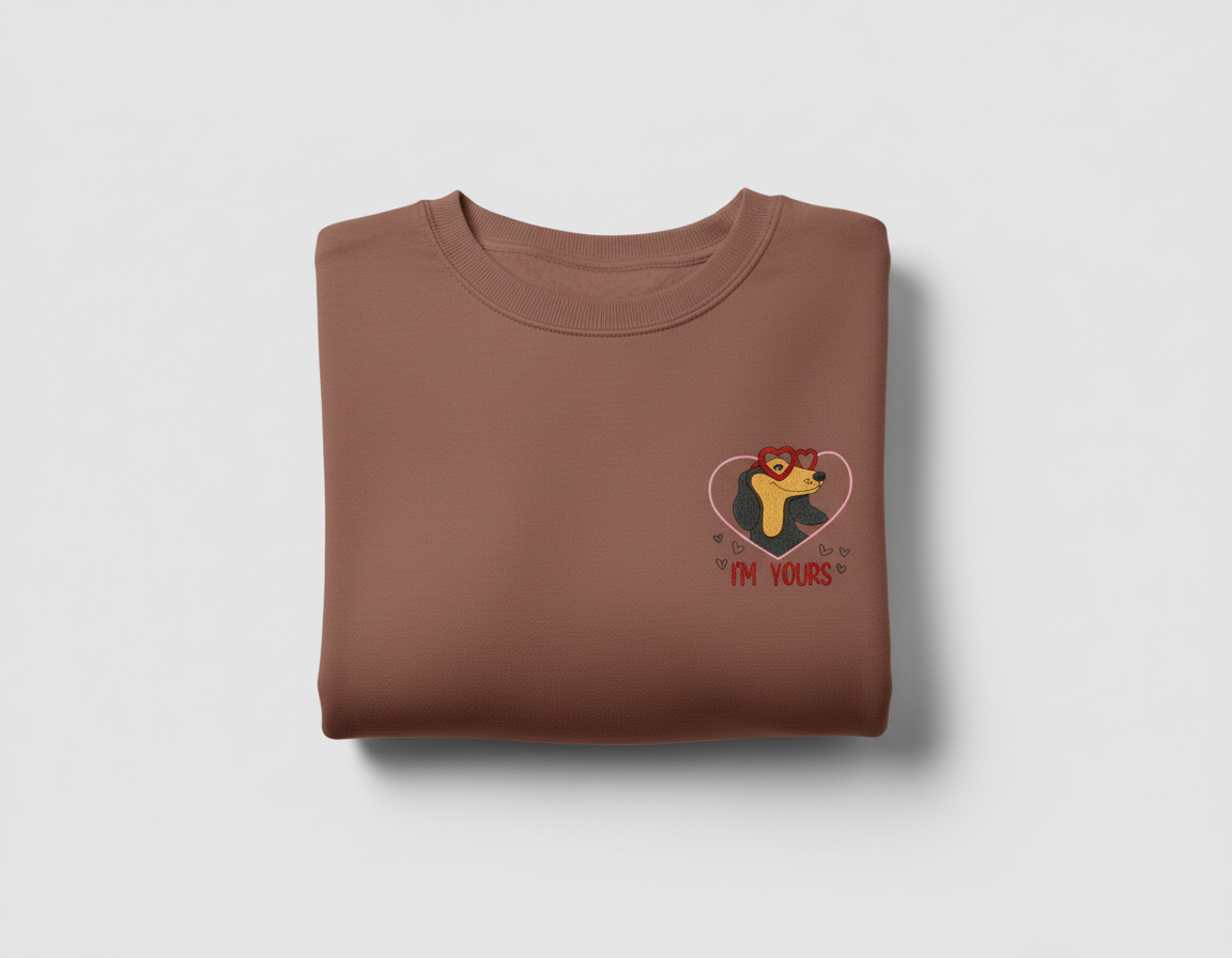 "I'm Yours" Embroidered Crewneck/Hoodie