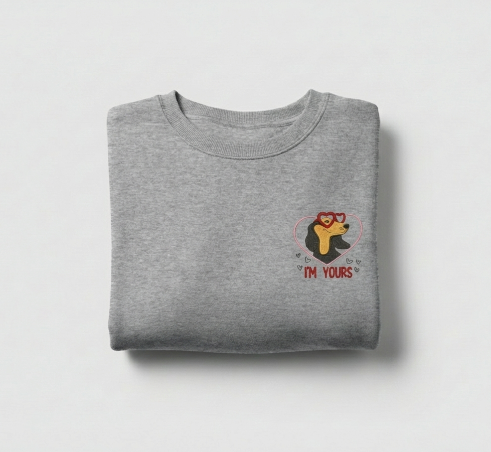 "I'm Yours" Embroidered Crewneck/Hoodie