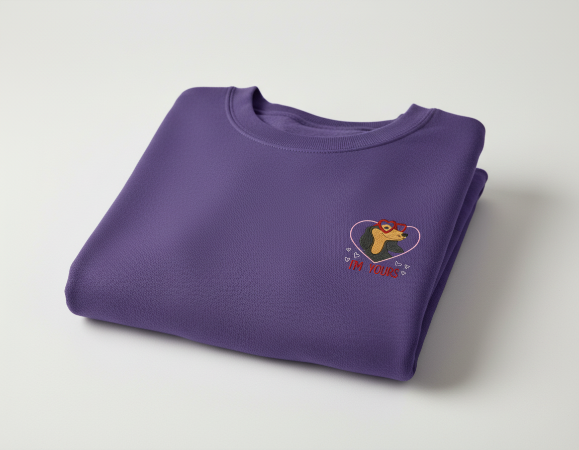 "I'm Yours" Embroidered Crewneck/Hoodie